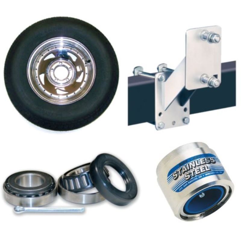 Wheels, Tires, Bearings & Towing Accessories  