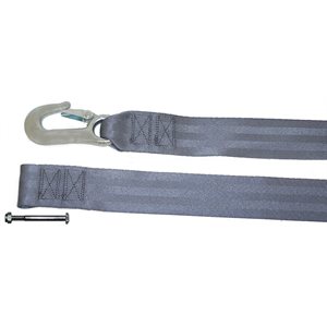 EPCO WSL20N 20 FOOT LONG WINCH STRAP WITH SEWN IN LOOP AND BOLT INCLUDED