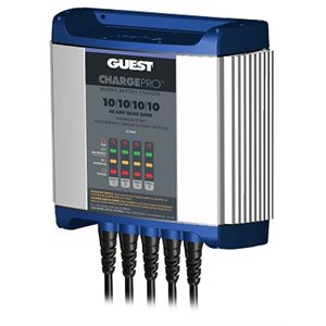 GUEST 2740A 40 AMP 4 BANK CHARGER