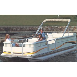 CARVER 77522S-11 22'6in PONTOON BOAT COVER - (PONTOONS WITHOUT FRONT PORCH)