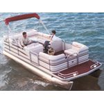 CARVER 77623S-11 23'6in PONTOON BOAT COVER - (PONTOONS WITH FRONT PORCH)