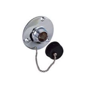 PERKO 0504DP0CHR WATER OUTLET WITH CAP